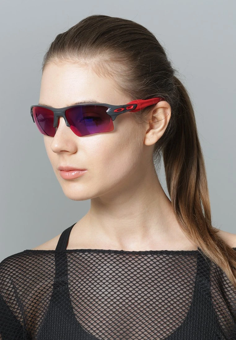 Oakley FLAK 2.0 XL - Sportbrille - Matt Grey Smoke/prizm Road 3 Oakley FLAK 2.0 XL - Sportbrille - Matt Grey Smoke/prizm Road