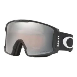 Skibrille Oakley Line Miner XM Matte Black Mit Prizm-Snow-Black-Iridium-Scheibe
