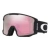 Skibrille Oakley Line Miner XM Matte Black Mit Prizm-Snow-Hi-Pink-Iridium-Scheibe -Oakley 0oo7093 709306 030a