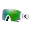 Skibrille Oakley Line Miner XM Matte White Mit Prizm-Snow-Jade-Iridium-Scheibe -Oakley 0oo7093 709308 030a