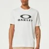 Oakley BARK - T-Shirt Print - White/black -Oakley 1a773c481543453aa1f78f35ea378f7d