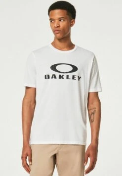 Oakley BARK - T-Shirt Print - White/black