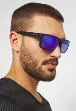 Oakley HOLBROOK - Sonnenbrille - Matte Black/prizm Violet -Oakley 26461891d63c439fa9f171e45b7d102a