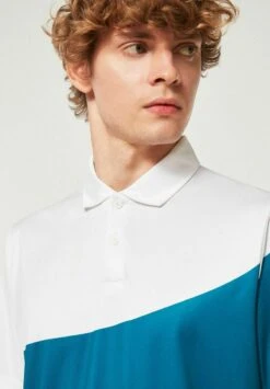 Oakley GOLFPOLO REDUCT WAVE - Poloshirt - Aurora Blue -Oakley 31775e0e400c4145a377bb061ad52880