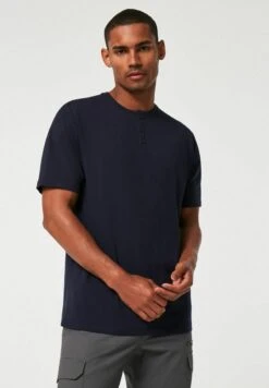 Oakley RELAX HENLEY - T-Shirt Basic - Fathom -Oakley 3989b84132924fc5b9f1ee068dfeda2f 1