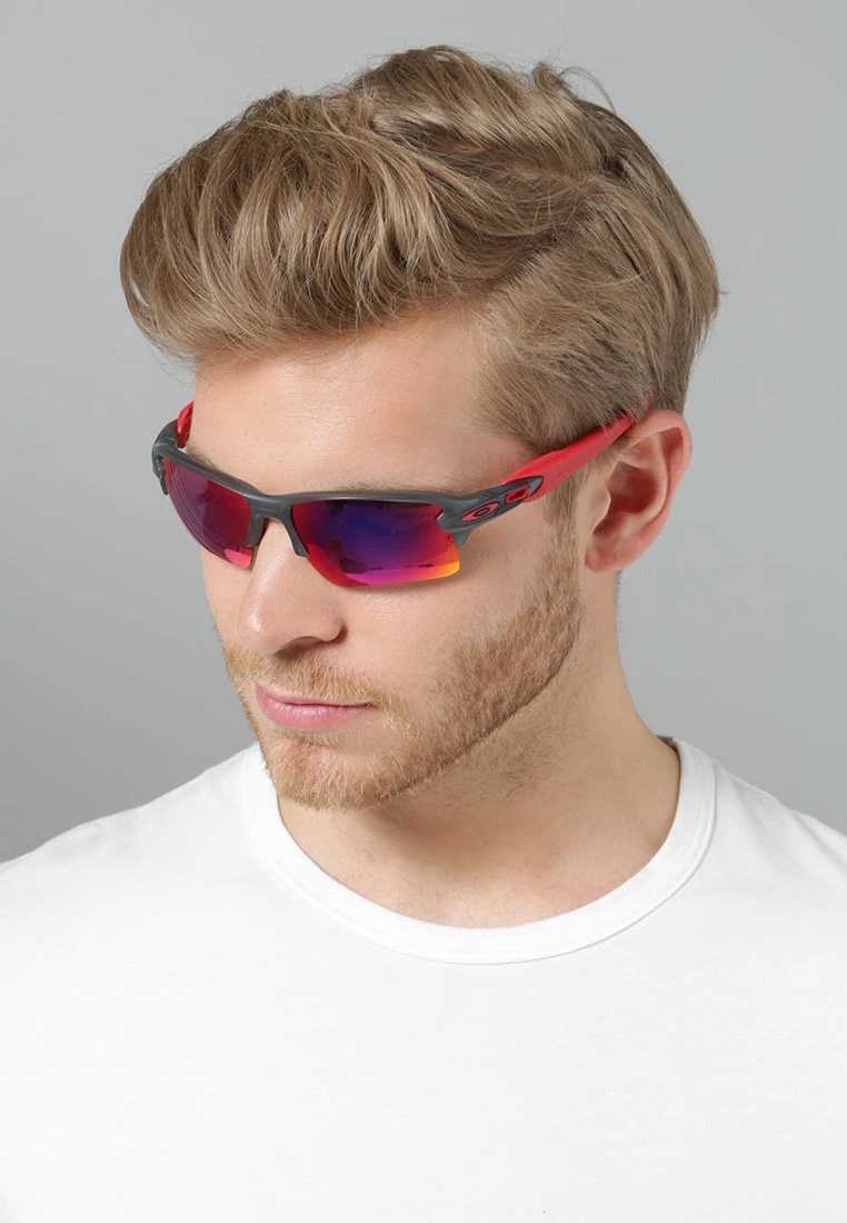 Oakley FLAK 2.0 XL - Sportbrille - Matt Grey Smoke/prizm Road 4 Oakley FLAK 2.0 XL - Sportbrille - Matt Grey Smoke/prizm Road – Bild 2