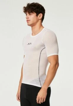 Oakley ENDURANCE BASE LAYER SS - Sport T-shirt - White -Oakley 67d4de15a4be4b5e82c6eb79e897d2e3