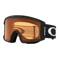 Skibrille Oakley Line Miner Matte Black Mit Prizm Snow Persimmon Gläser