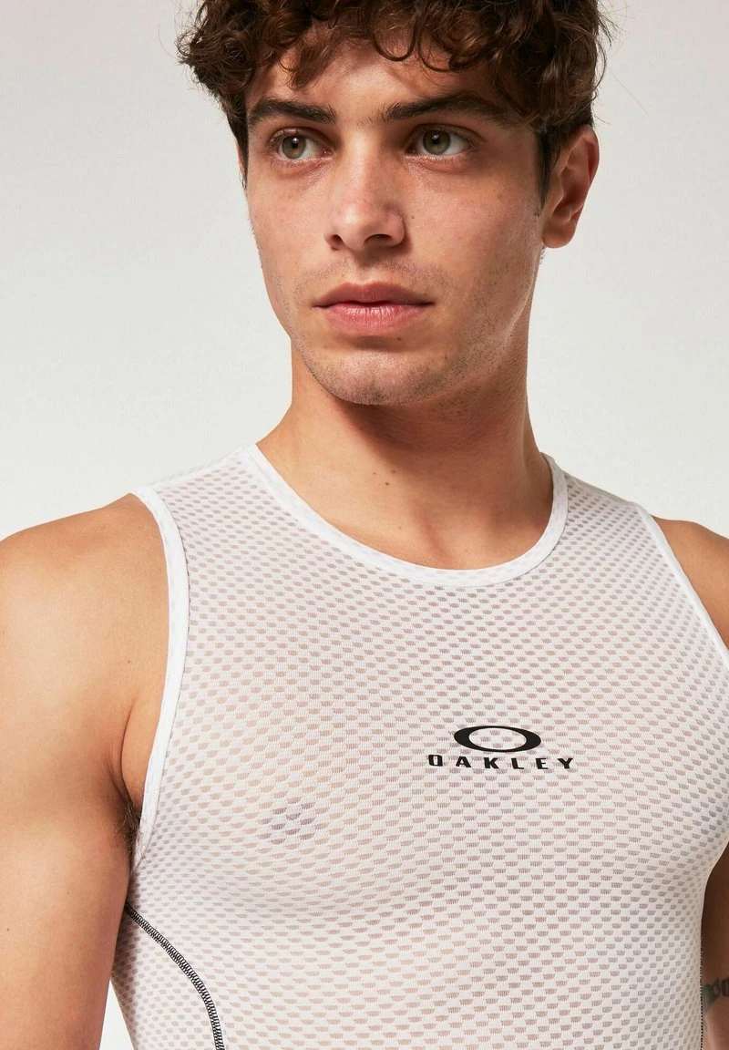 Oakley TANK ENDURANCE BASE LAYER SLEEVELESS - Cycling-Trikot - White 6 Oakley TANK ENDURANCE BASE LAYER SLEEVELESS - Cycling-Trikot - White – Bild 4