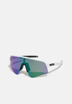 Oakley SUTRO LITE SWEEP UNISEX - Sportbrille - Matte White/prizm Road Jade