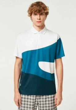 Oakley GOLFPOLO REDUCT WAVE - Poloshirt - Aurora Blue -Oakley a0adb2a870514a539be06dc14493f95a 1