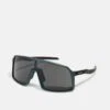 Oakley SUTRO UNISEX - Sportbrille - Verve Matte Silver/blue