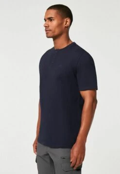Oakley RELAX HENLEY - T-Shirt Basic - Fathom -Oakley b615210fbaef4ee69c2a4ff671870f13