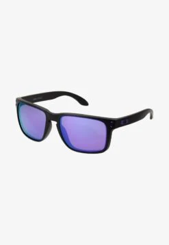 Oakley HOLBROOK - Sonnenbrille - Matte Black/violet -Oakley b96d677f6bf7482585a8bcfde5fbd4dc