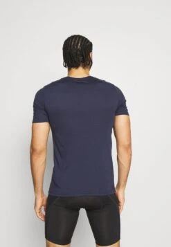 Oakley BARK NEW - T-Shirt Basic - Fathom/white -Oakley ba4648d9815d485b846cd7e6e778307a