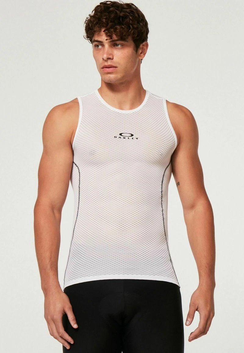 Oakley TANK ENDURANCE BASE LAYER SLEEVELESS - Cycling-Trikot - White 3 Oakley TANK ENDURANCE BASE LAYER SLEEVELESS - Cycling-Trikot - White