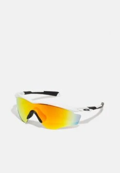 Oakley FRAME UNISEX - Sportbrille - Polished White/fire Iridium