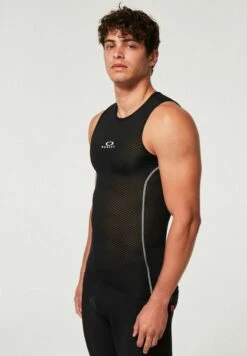 Oakley TANK ENDURANCE BASE LAYER SLEEVELESS - Cycling-Trikot - Blackout -Oakley e150f8aa3ac1436fb0c0a884a7a6a763