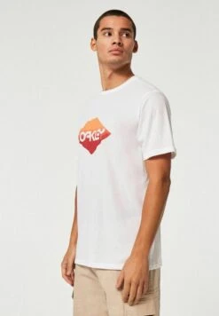 Oakley ROUGH EDGE B1B - T-Shirt Print - White -Oakley fc03c9565e21447090118b493bac7331