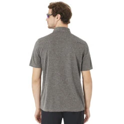 Oakley Aero Ellipse Polo Ploshirt Athletic Heather Grey Herren -Oakley oakley aero ellipse polo 434047 grey 02 gross