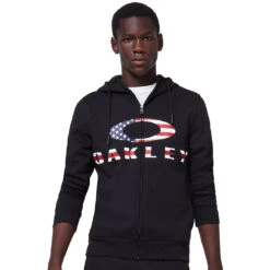 Oakley Bark Full-Zip Kapuzenjacke American Flag Herren