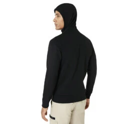 Oakley Bark Full-Zip Kapuzenjacke Blackout Herren -Oakley oakley bark fz hoodie 461643 02e blackout 02 grossBcz5NLa3CUfFC