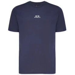 Oakley Bark News Short Sleeve T-Shirt Fathom/White Herren -Oakley oakley bark news 457131 6ep 02 gross2GrwhWyNkia5z