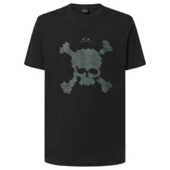 Oakley Camo Skull Tee Shirt Blackout Herren -Oakley oakley camo skull tee foa404383 02e black 02 gross