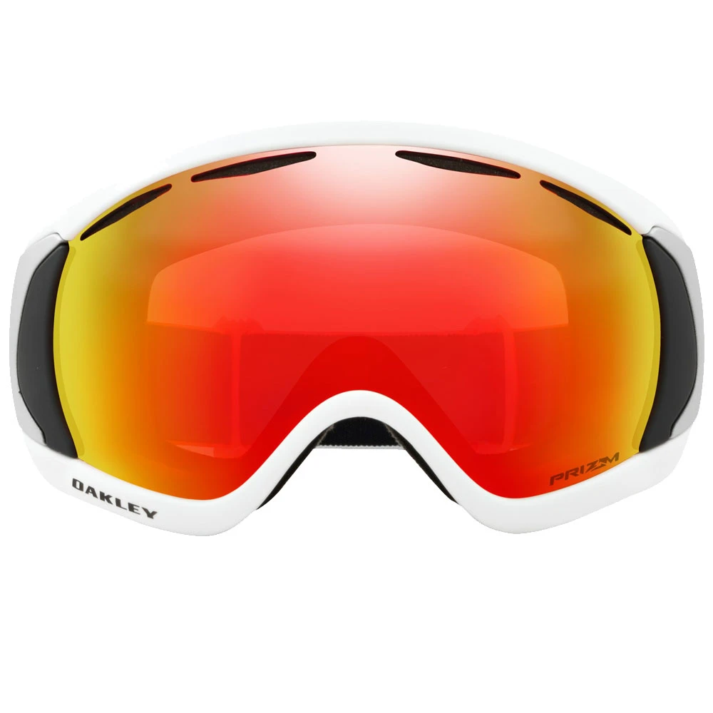 Oakley Canopy Ski-Brille Matte White/Prizm Torch Iridium Damen, Herren – Bild 2