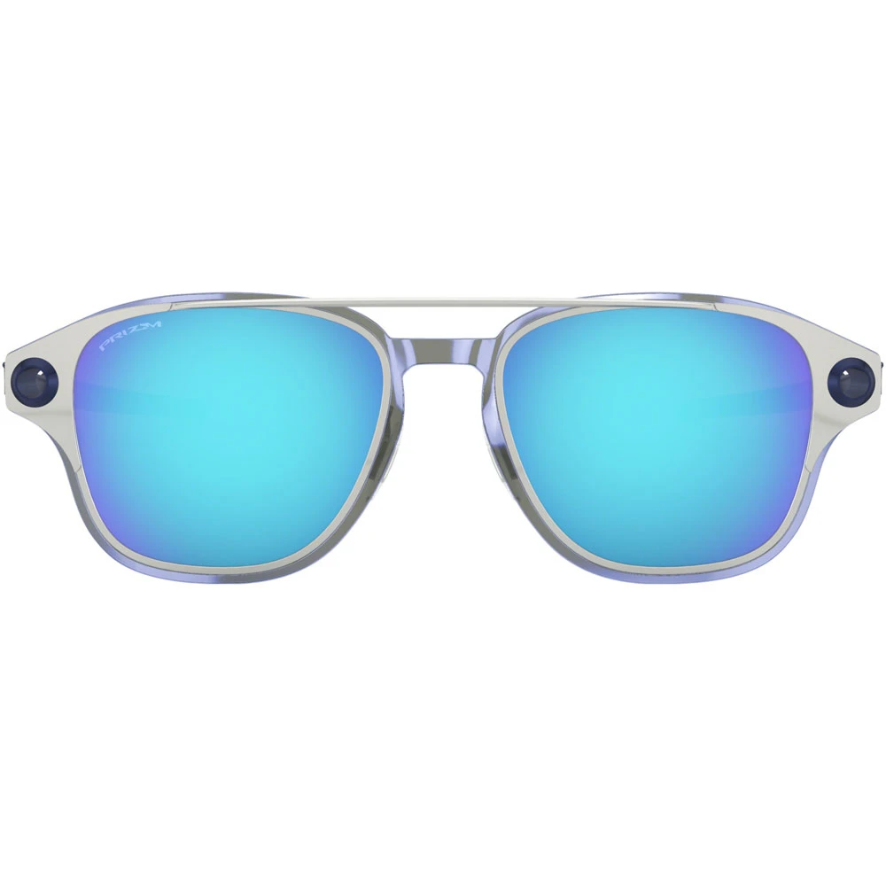 Oakley Coldfuse Sonnengläser Satin Chrome/Prizm Sapphire Damen, Herren 4 Oakley Coldfuse Sonnengläser Satin Chrome/Prizm Sapphire Damen, Herren – Bild 2