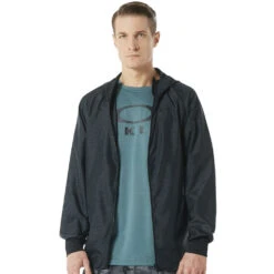Oakley Enhance Emboss Windbreaker Blackout Herren -Oakley oakley enhance emboss wind jacket 412591 02e 03 grossxgL26SevS3Jra