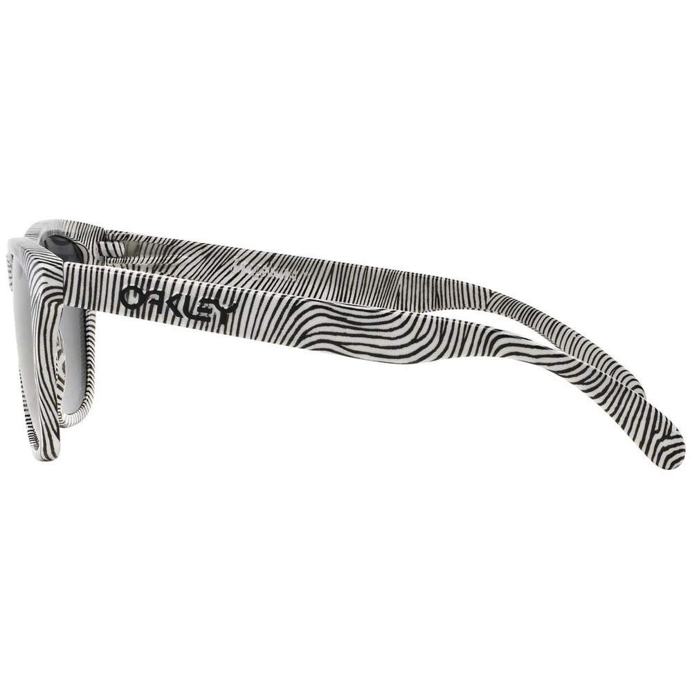 Oakley Frogskins Sonnengläser Fingerprint Black White/Black Iridium Damen, Herren 5 Oakley Frogskins Sonnengläser Fingerprint Black White/Black Iridium Damen, Herren – Bild 3
