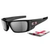 Oakley Fuel Cell Sonnenbrille Polished Black England/Black Iridium Herren