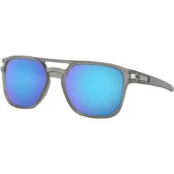 Oakley Latch Beta Sonnengläser Matte Gray Ink/Prizm Sapphire Polarized Damen, Herren