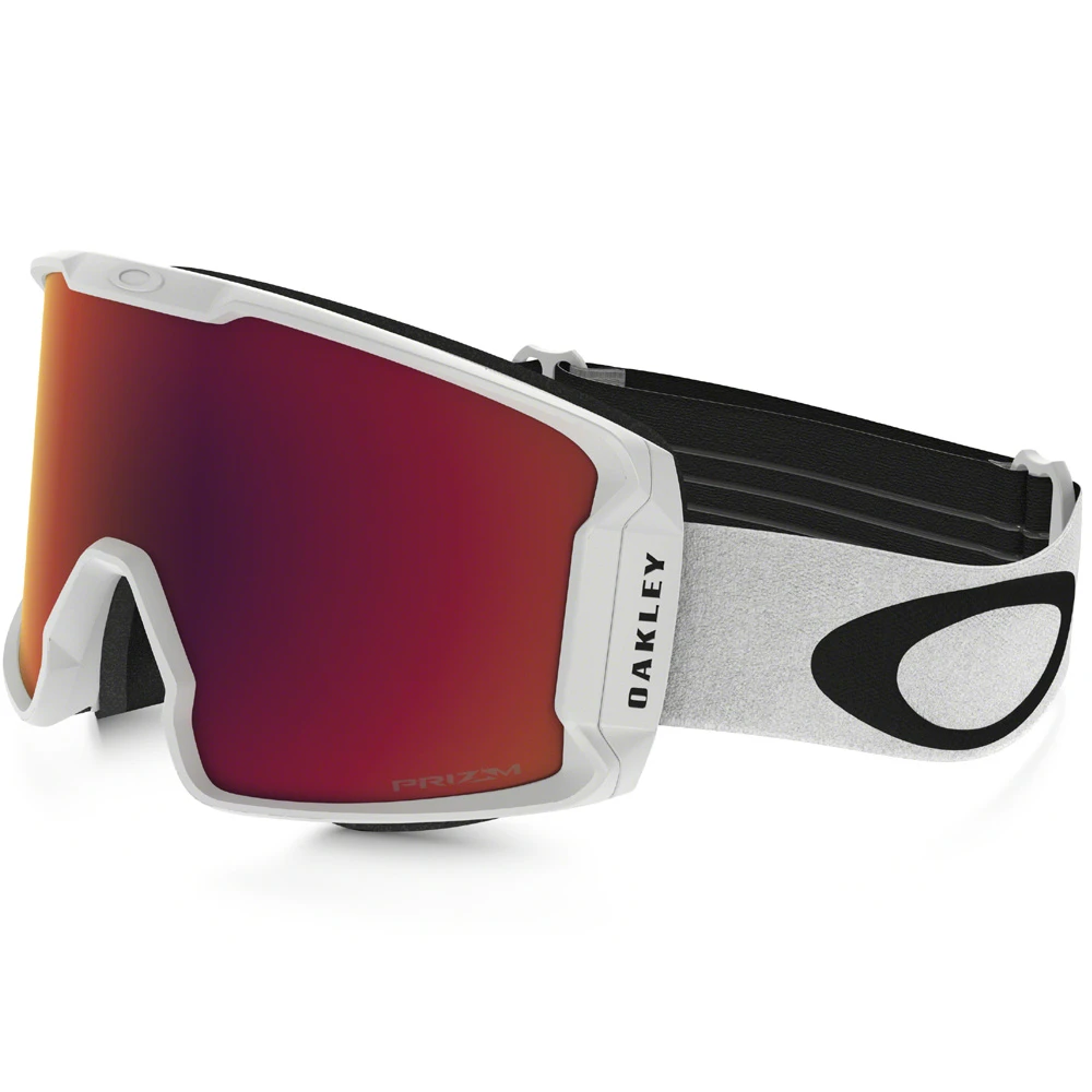 Oakley Line Miner Skibrille Matte White/Prizm Torch Iridium Damen, Herren 3 Oakley Line Miner Skibrille Matte White/Prizm Torch Iridium Damen, Herren
