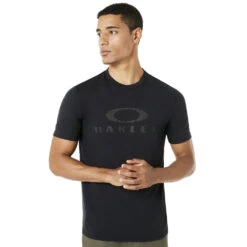 Oakley O Bark Shirt Freizeitshirt Blackout Herren