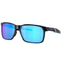 Oakley Portal X Sonnenbrille Polished Black/Prizm Sapphire Damen, Herren