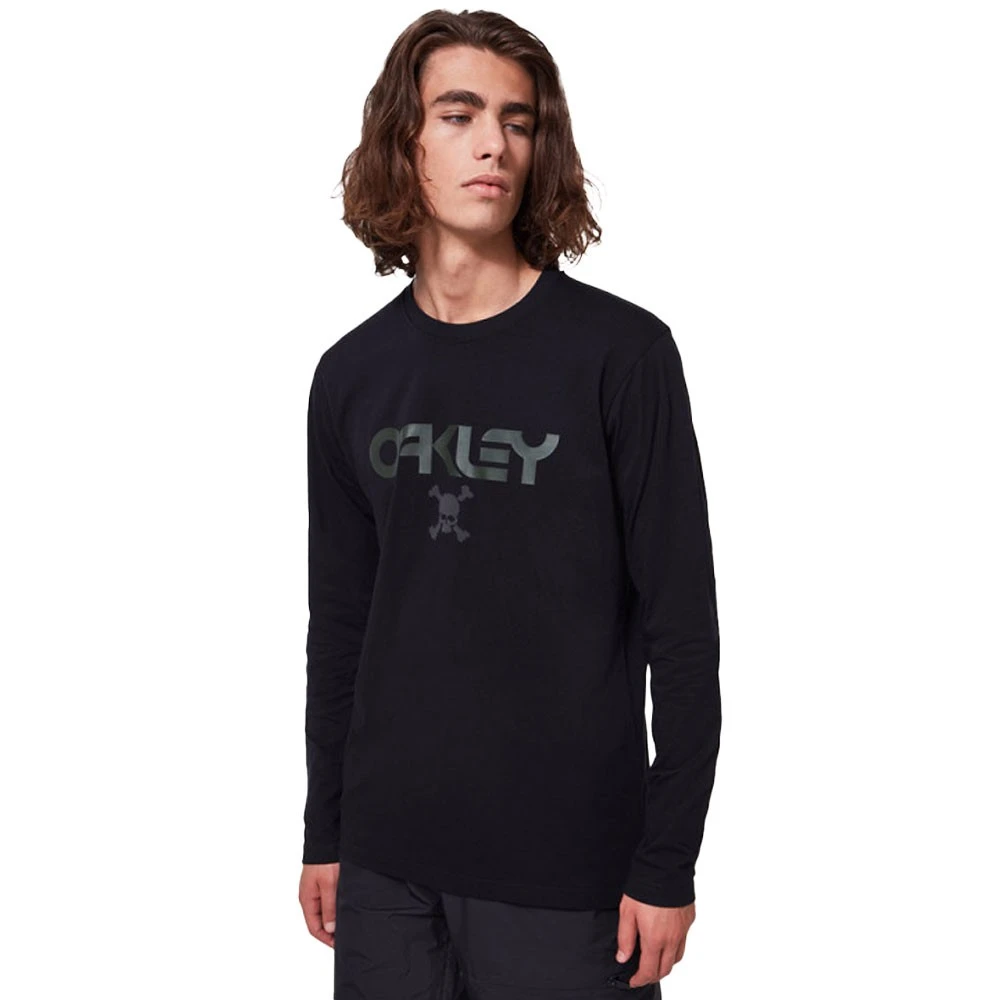 Oakley Skull LS Tee Longsleeve Blackout Herren 3 Oakley Skull LS Tee Longsleeve Blackout Herren