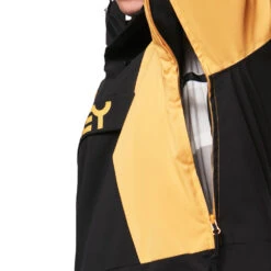 Oakley TNP Insulated Anorak Skiwindbreaker Blackout/Pure Gold Herren -Oakley oakley tnp insulated foa400930 9ei 02 gross