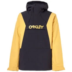 Oakley TNP Insulated Anorak Skiwindbreaker Blackout/Pure Gold Herren -Oakley oakley tnp insulated foa400930 9ei 05 gross