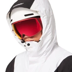 Oakley TNP TBT Insulated Snowboardjacke White/Blackout Herren -Oakley oakley tnp tbt foa403652 10f white 02 gross