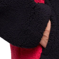 Oakley TNP Sherpa Fleece Fleecepullover Black/Rubine Damen -Oakley oakley tnp womens sherpa fleece foa500006 9br 03 gross