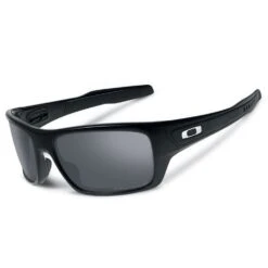 Oakley Turbine Sonnenbrille Polished Black/Black Iridium Polarized Herren