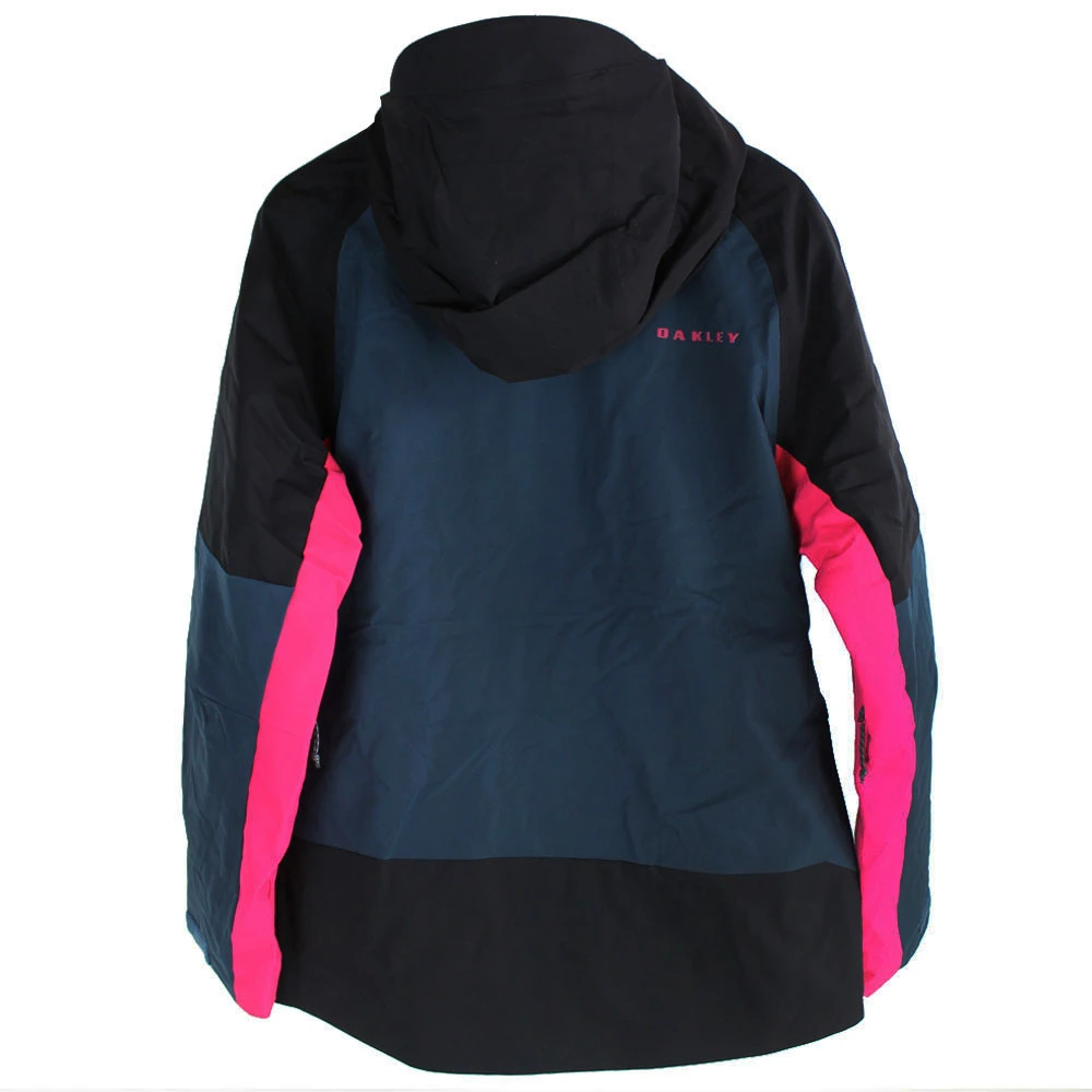 Oakley Camellia Shell Skijacke Black/Blue Damen 4 Oakley Camellia Shell Skijacke Black/Blue Damen – Bild 2