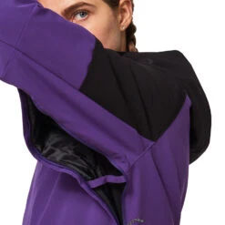Oakley Camellia Insulated Skijacke Blackout/Deep Violet Damen -Oakley oaykley camellia insulated foa500011 9eg 03 gross