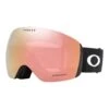 Oakley Flight Deck L Skibrille Matte Black Mit Prizm Snow Rose Gold Iridium Glas