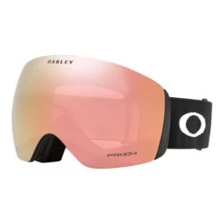Oakley Flight Deck L Skibrille Matte Black Mit Prizm Snow Rose Gold Iridium Glas