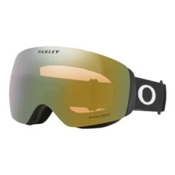 Oakley Flight Deck M Skibrille Matte Black Mit Prizm Snow Sage Gold Iridium Glas