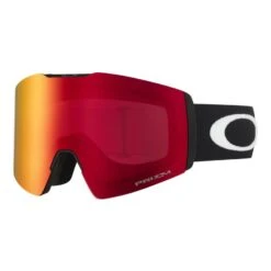 Skibrille Oakley Fall Line L Schwarz/weiß Mit Glas Prizm Torch