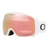 Oakley Flight Tracker L Skibrille Matte White Mit Prizm Snow Rose Gold Iridium Glas